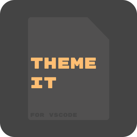 theme-it icons for vsc